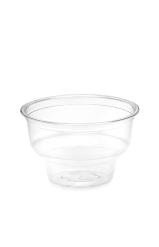 clear dessert cup base